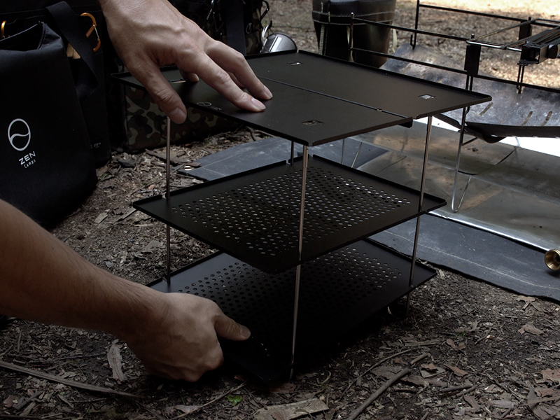 Amazon.co.jp: ZEN Camps Air-2 Table アウトドアテーブル ソロ